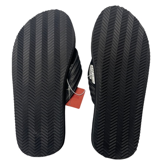 Black Slip On Sandals Black Flip Flops Beach Slides Pool Shoes Mens Size 11 main image 14